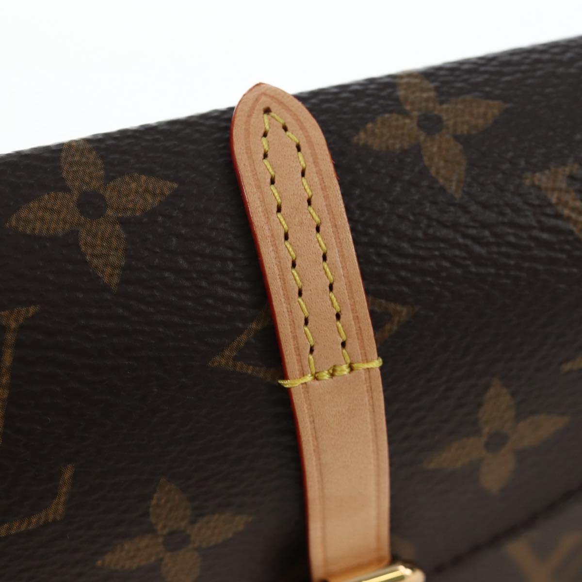 LOUIS VUITTON Monogram Etui6 Paille Accessory Case GI0477 LV Auth 192656M