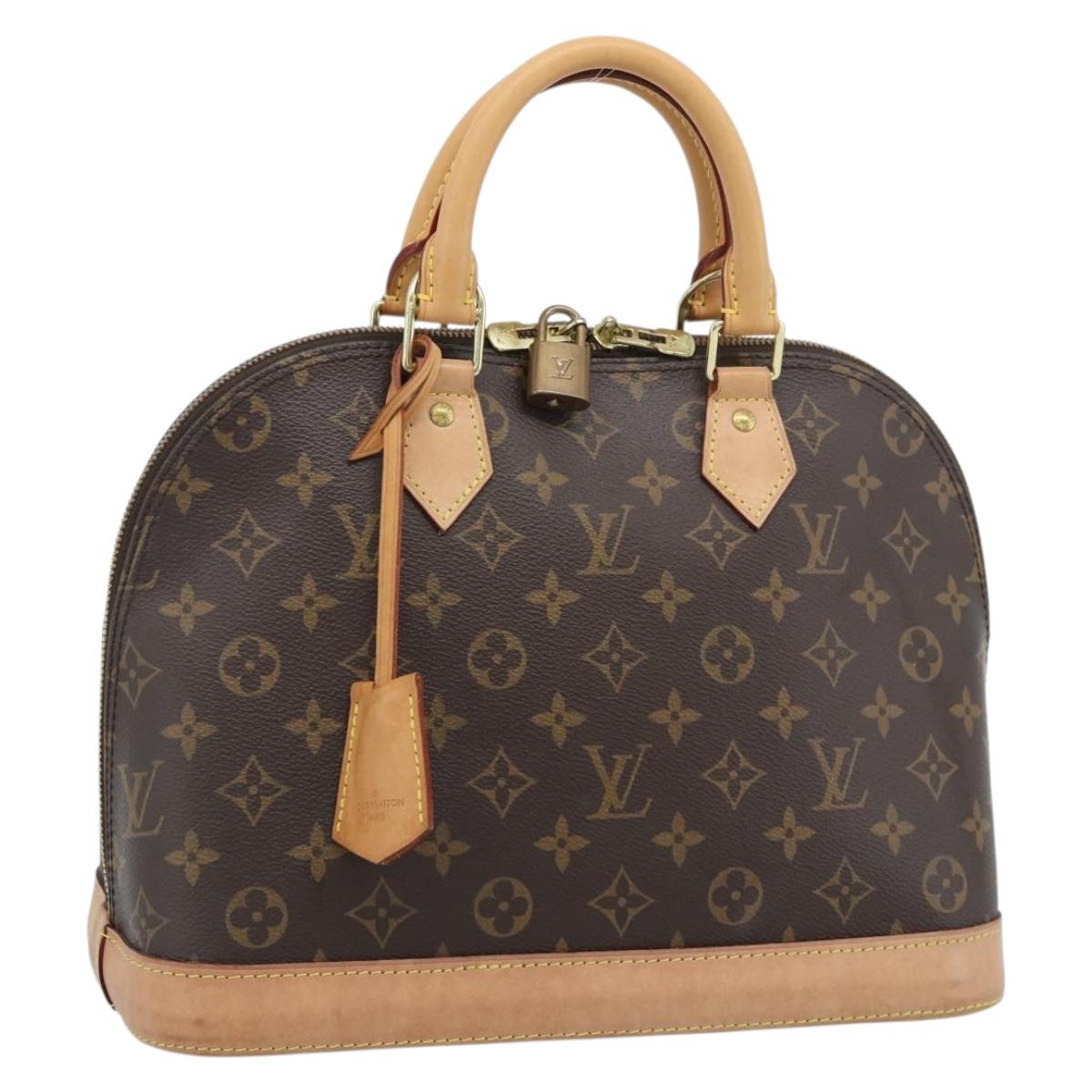 LOUIS VUITTON Monogram Alma PM Hand Bag M53151 LV Auth 192657V