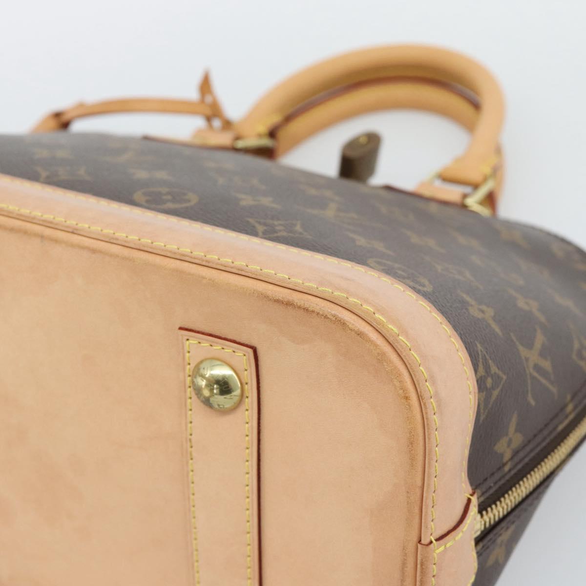 LOUIS VUITTON Monogram Alma PM Hand Bag M53151 LV Auth 192657V