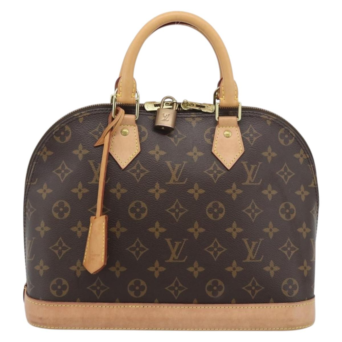LOUIS VUITTON Monogram Alma PM Hand Bag M53151 LV Auth 192657V