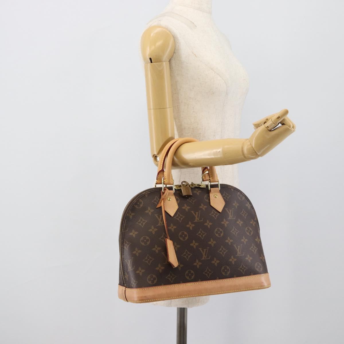 LOUIS VUITTON Monogram Alma PM Hand Bag M53151 LV Auth 192657V