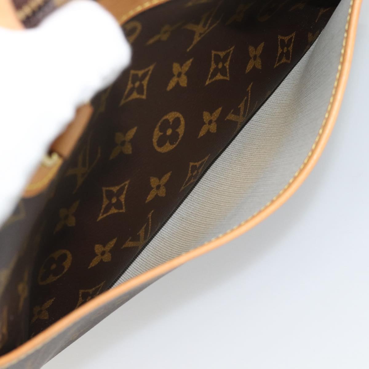 LOUIS VUITTON Monogram Trouville Hand Bag M42228 LV Auth 192669V