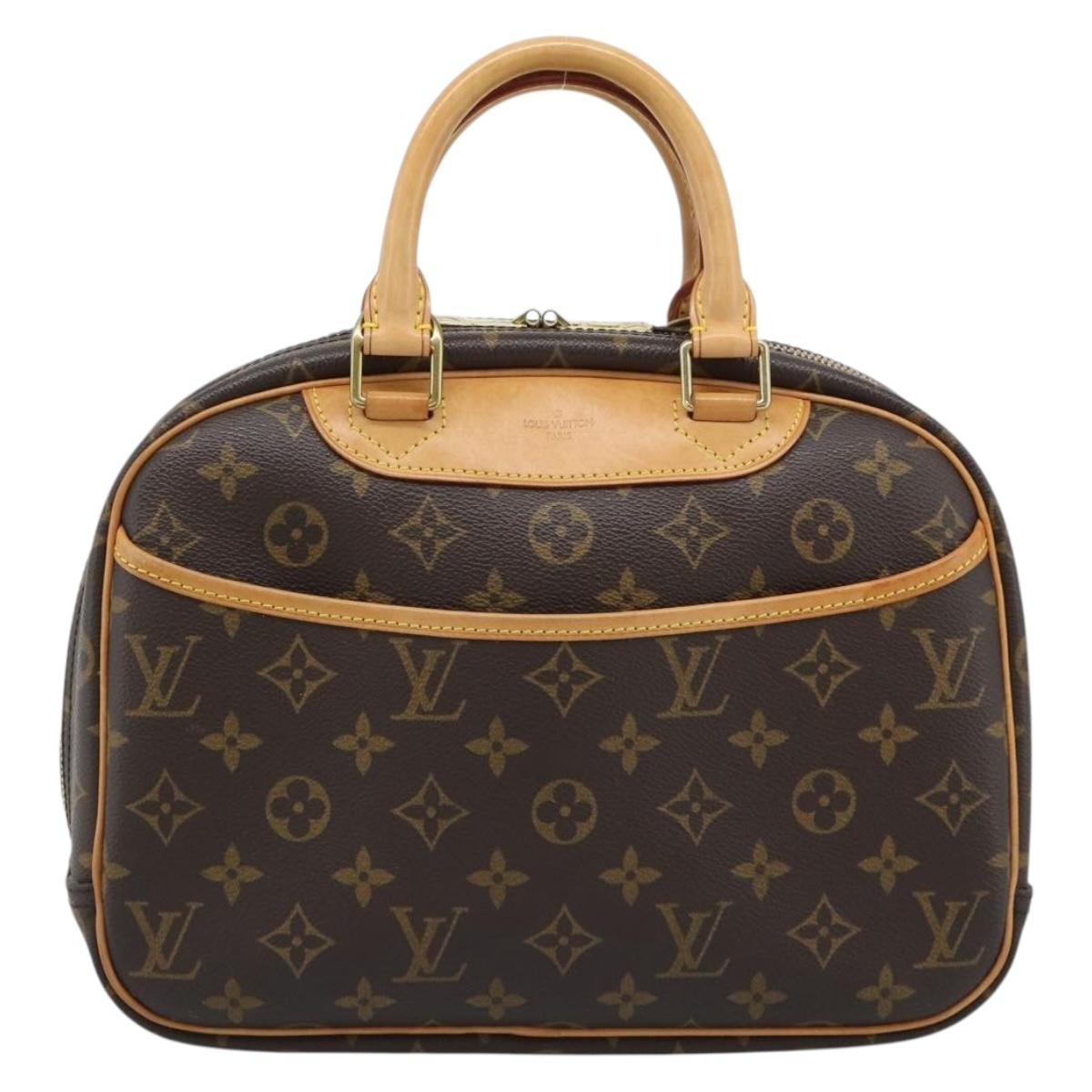 LOUIS VUITTON Monogram Trouville Hand Bag M42228 LV Auth 192669V