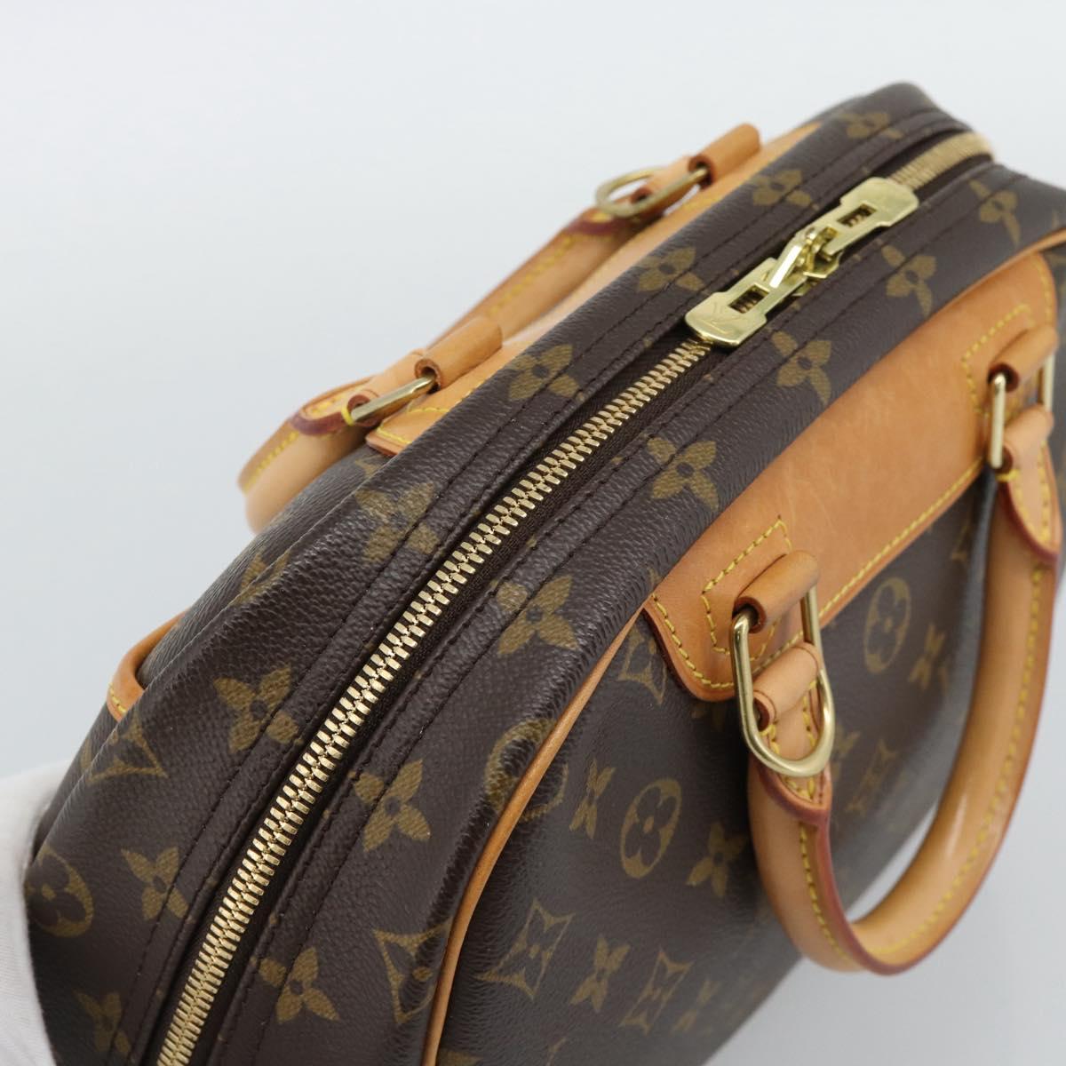 LOUIS VUITTON Monogram Trouville Hand Bag M42228 LV Auth 192669V