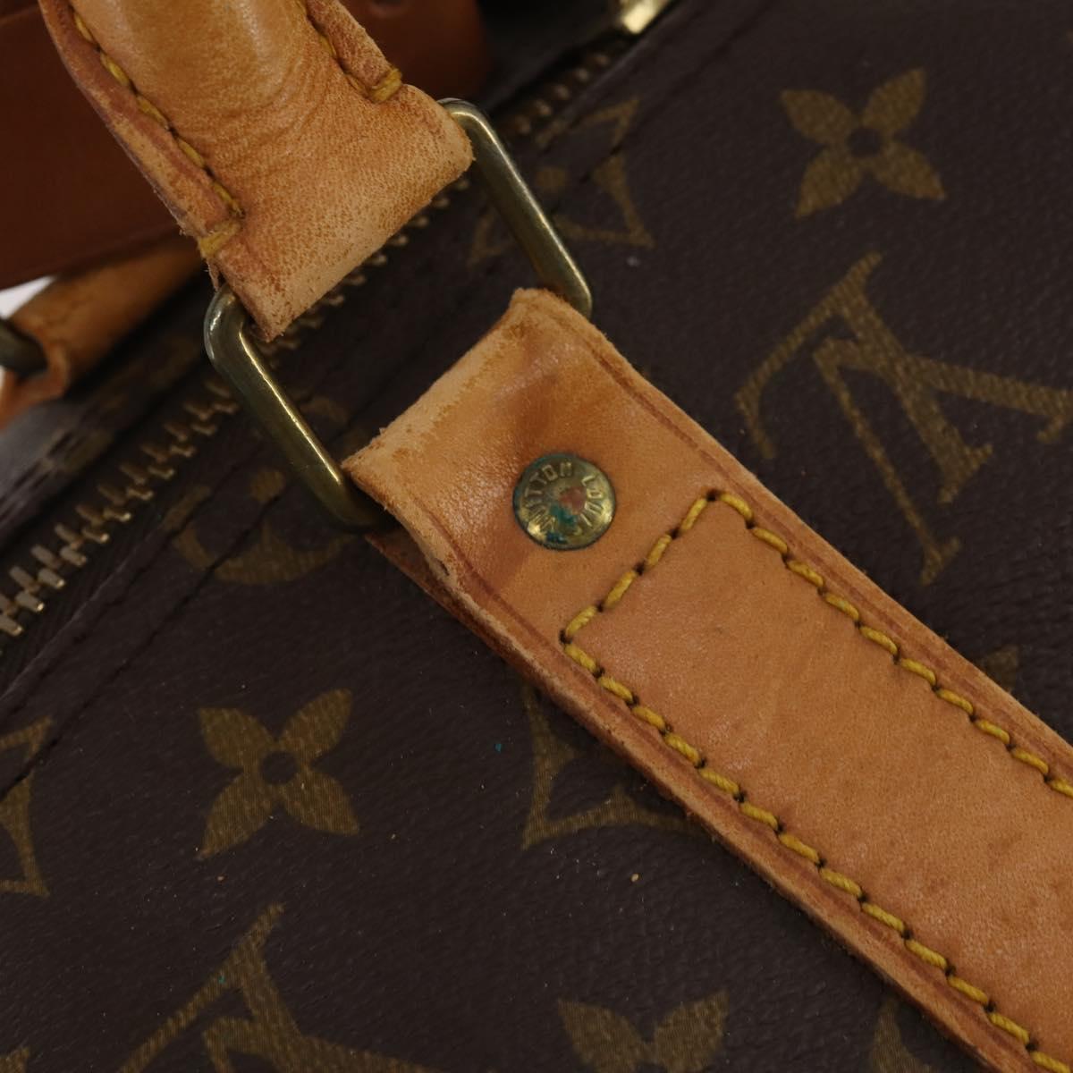 LOUIS VUITTON Monogram Keepall 50 Boston Bag M41426 LV Auth 192676