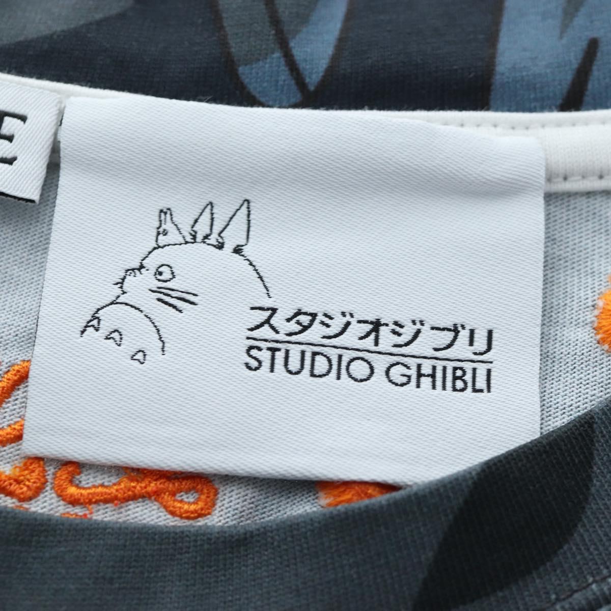 LOEWE Howl's Moving Castle Howl & Sophie T-shirt Cotton S Navy Auth 192680M