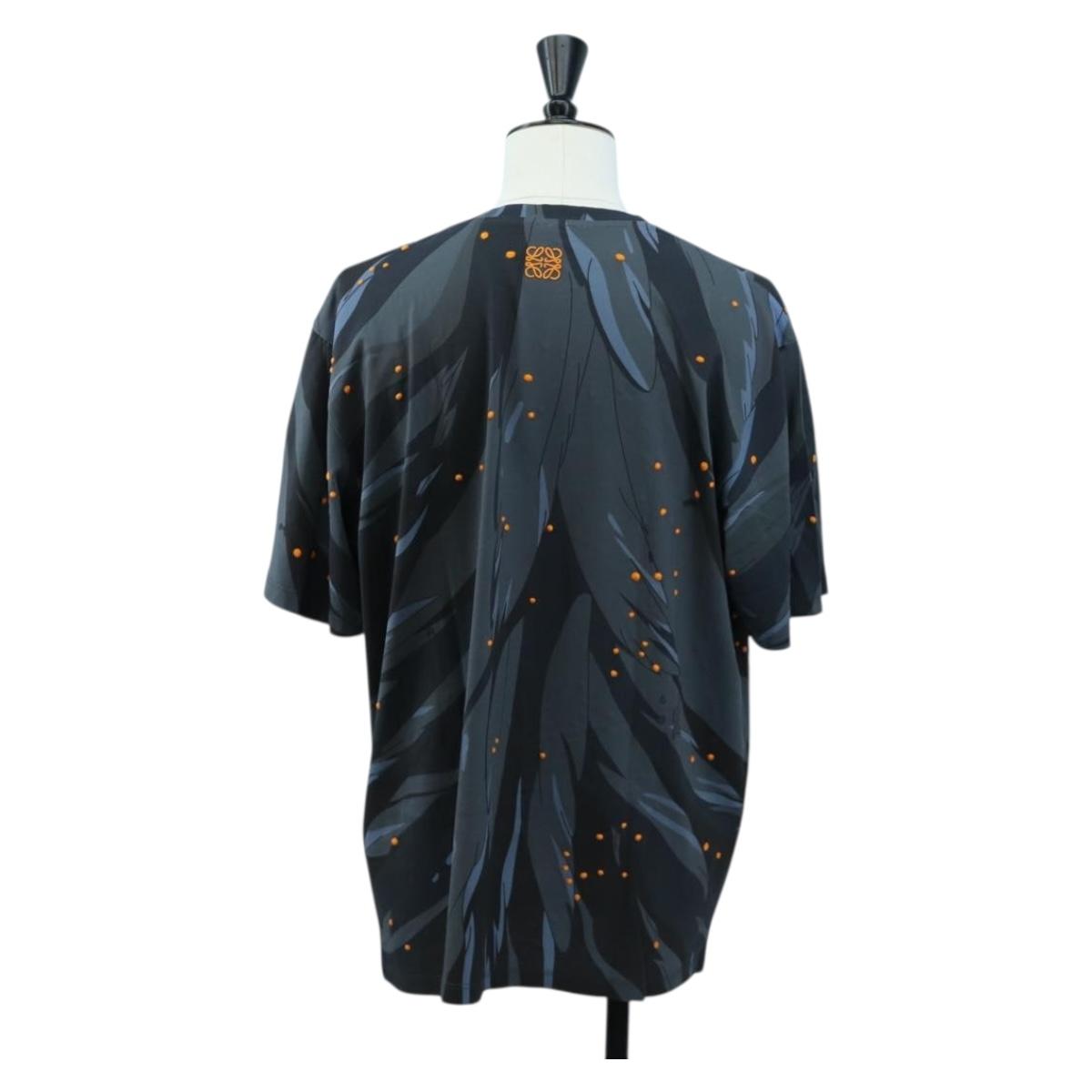 LOEWE Howl's Moving Castle Howl & Sophie T-shirt Cotton S Navy Auth 192680M