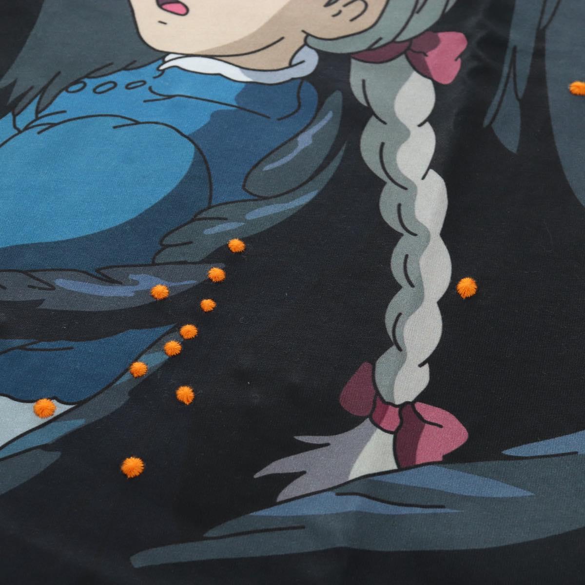 LOEWE Howl's Moving Castle Howl & Sophie T-shirt Cotton S Navy Auth 192680M