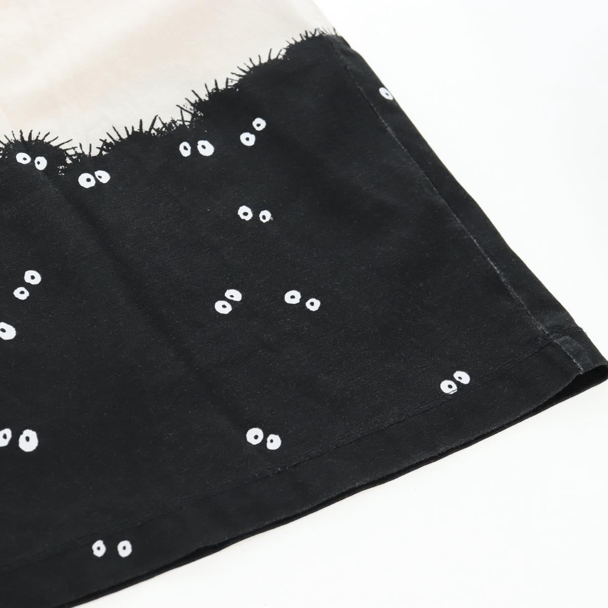 LOEWE Totoro Collaboration Soot Sprites T Shirt Cotton L Beige Auth 192681M