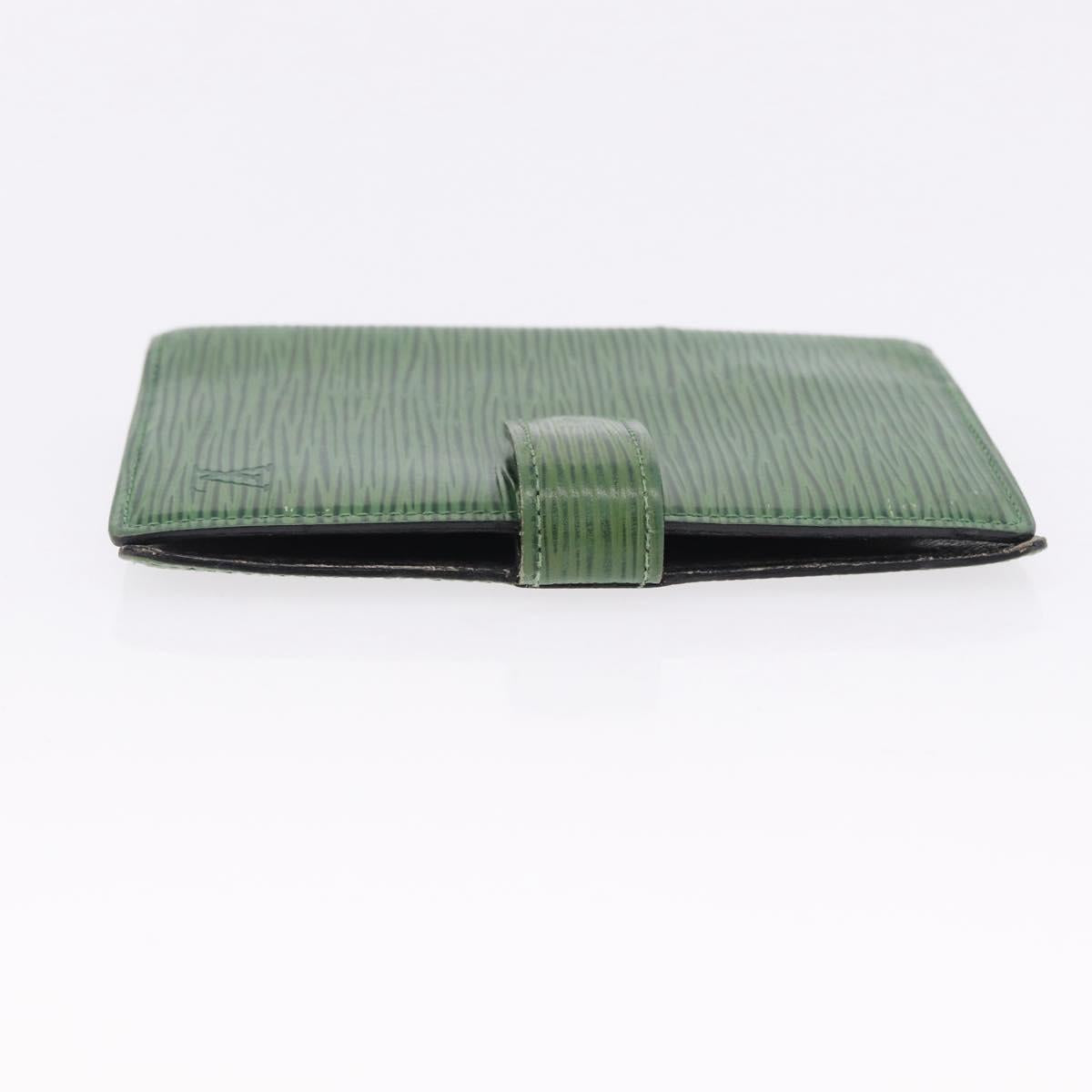 LOUIS VUITTON Epi Day Planner Cover 4 Set Blue Black Green LV Auth 192684