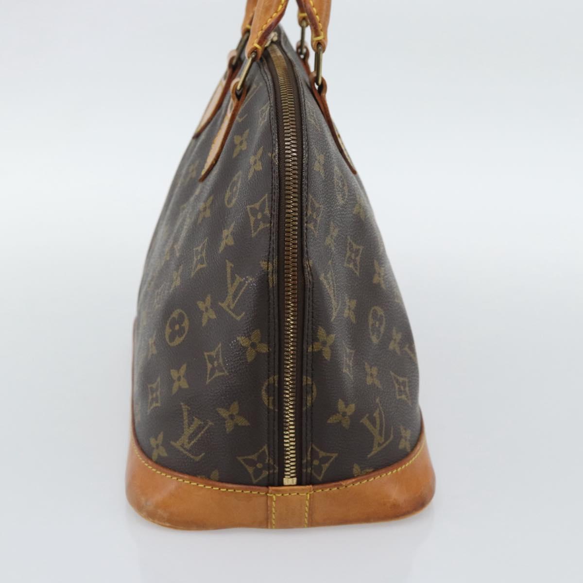 LOUIS VUITTON Monogram Alma Hand Bag M51130 LV Auth 192699