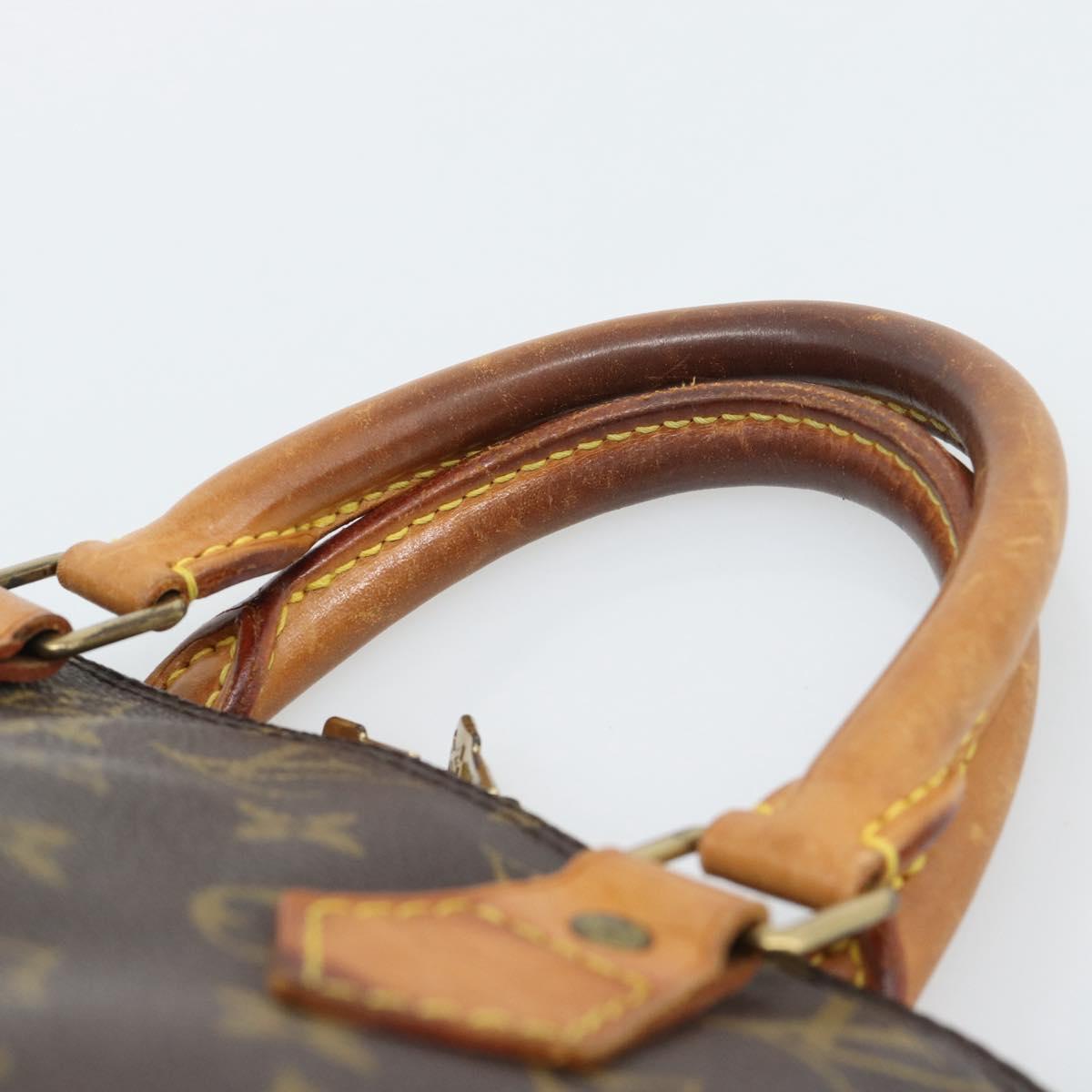 LOUIS VUITTON Monogram Alma Hand Bag M51130 LV Auth 192699