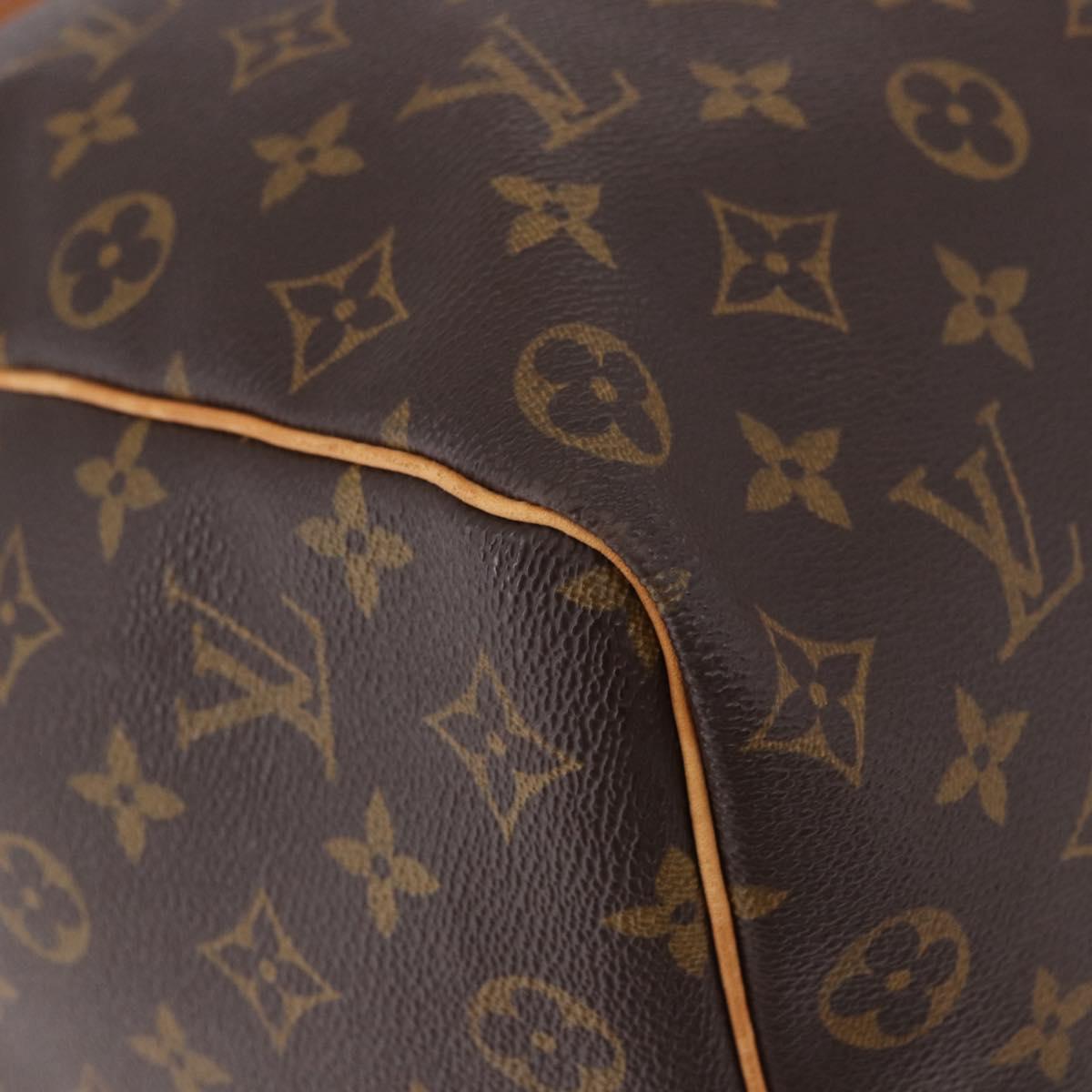 LOUIS VUITTON Monogram Keepall 50 Boston Bag M41426 LV Auth 192721V