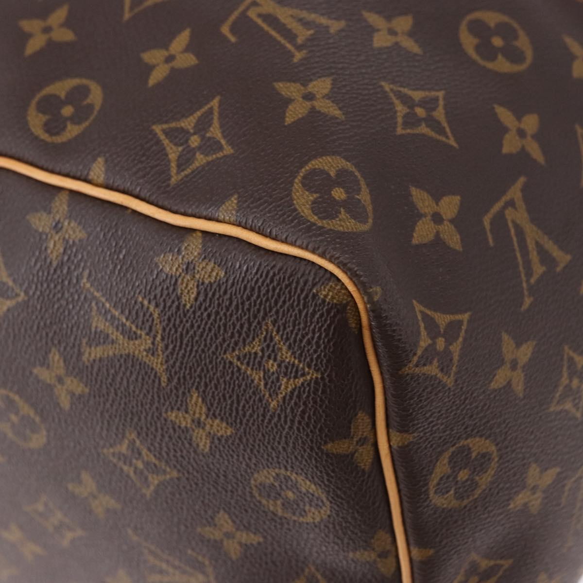 LOUIS VUITTON Monogram Keepall 50 Boston Bag M41426 LV Auth 192721V