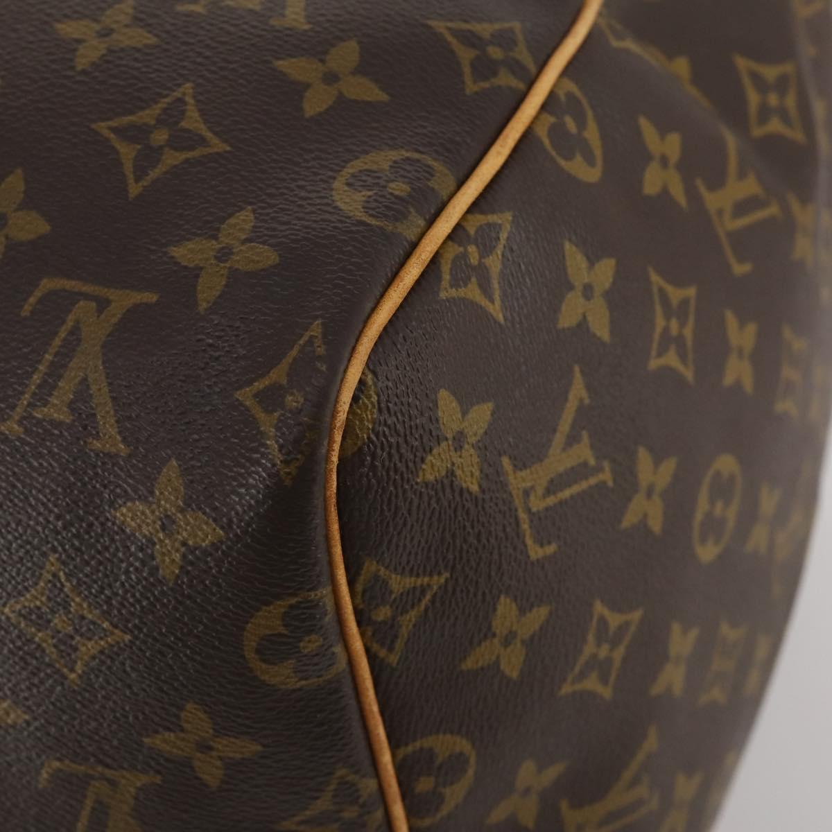 LOUIS VUITTON Monogram Keepall 55 Boston Bag M41424 LV Auth 192722A