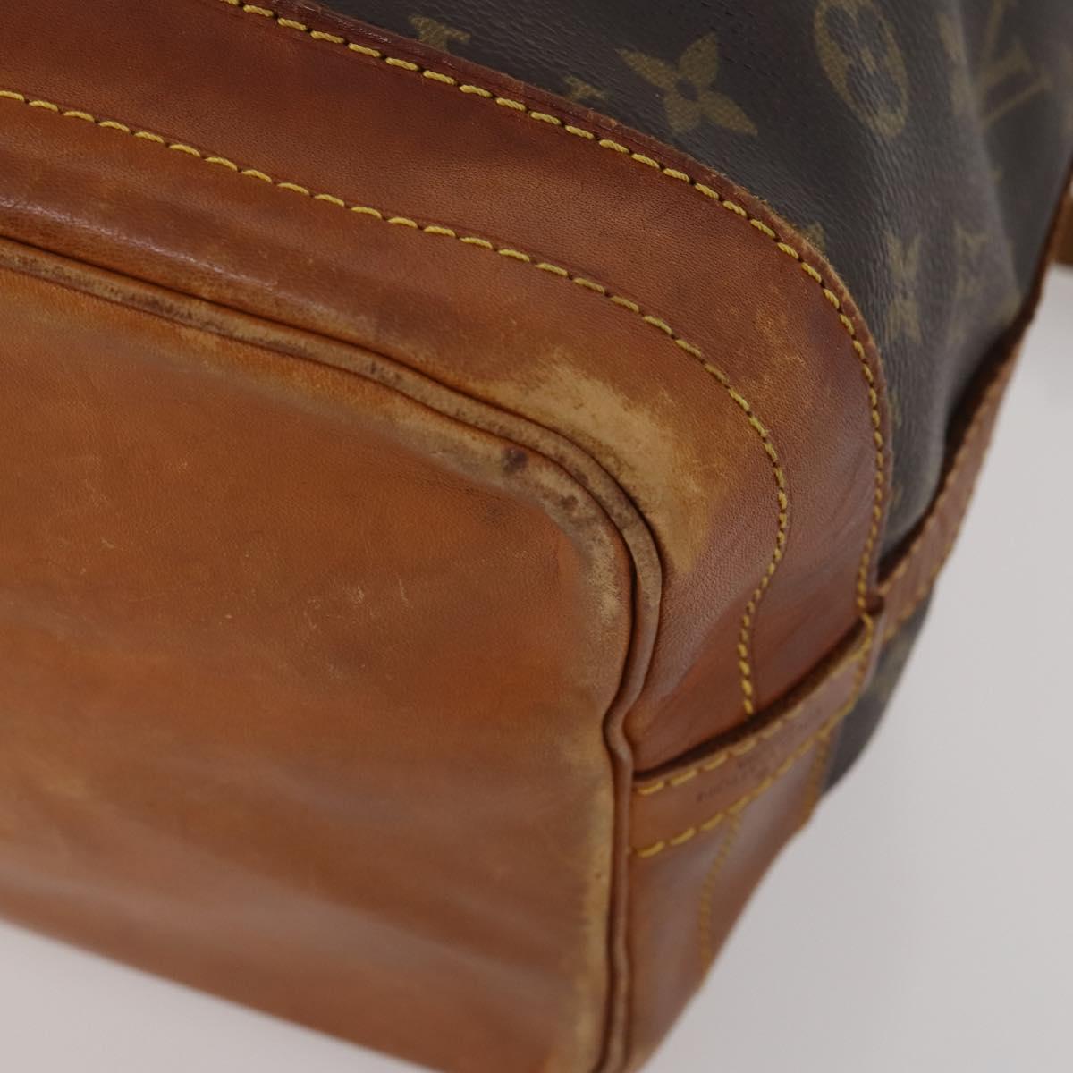LOUIS VUITTON Monogram Noe Shoulder Bag M42224 LV Auth 192723