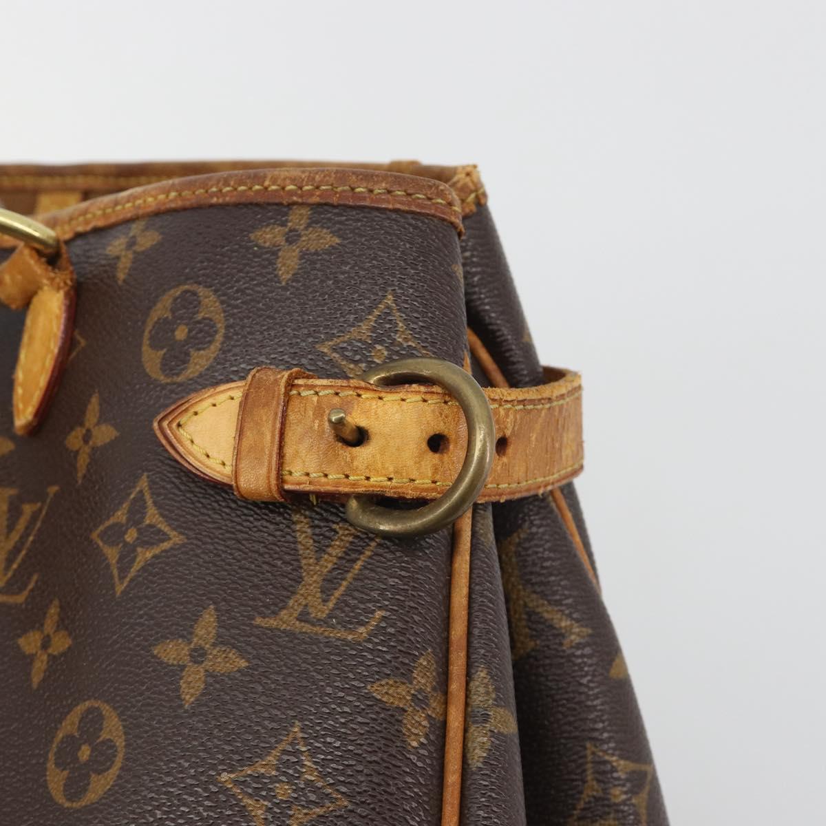 LOUIS VUITTON Monogram Batignolles Horizontal Tote Bag M51154 LV Auth 192741