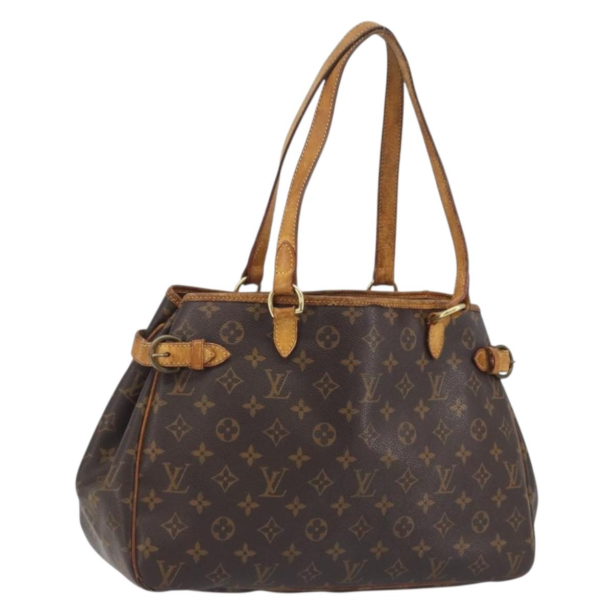 LOUIS VUITTON Monogram Batignolles Horizontal Tote Bag M51154 LV Auth 192741
