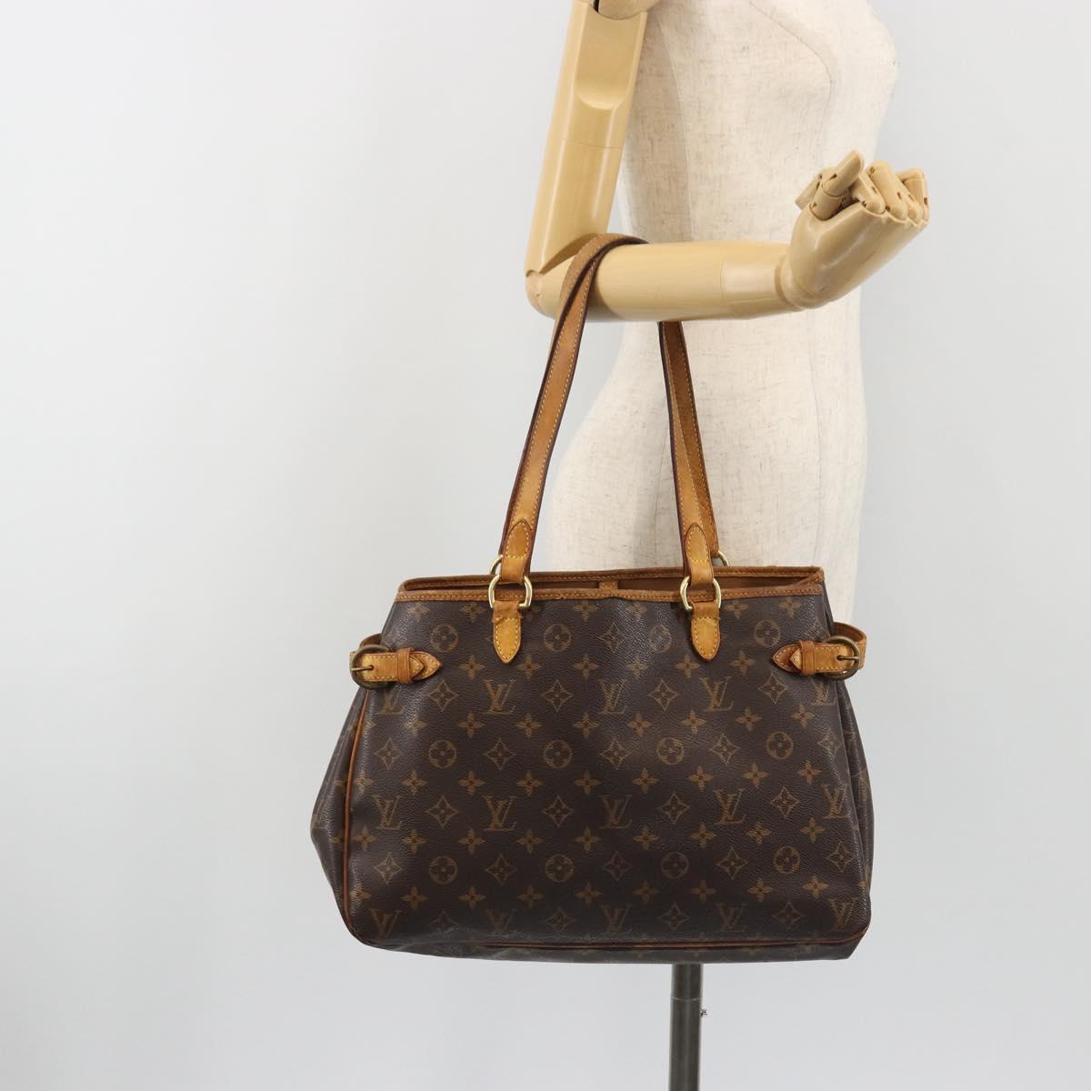 LOUIS VUITTON Monogram Batignolles Horizontal Tote Bag M51154 LV Auth 192741