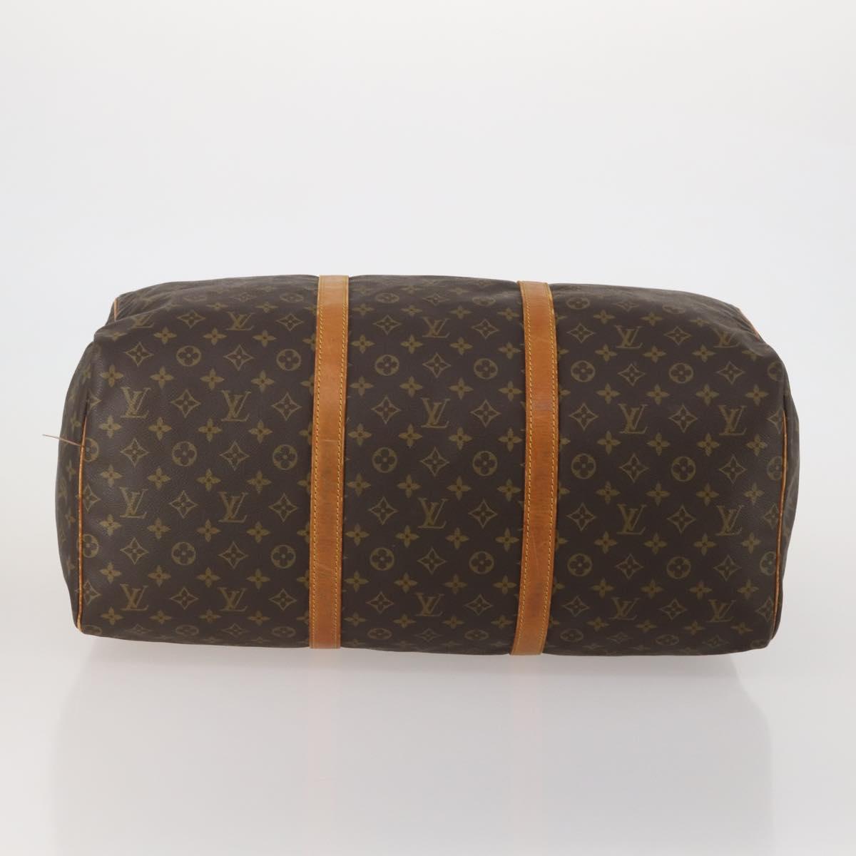 LOUIS VUITTON Monogram Sac Souple 55 Boston Bag M41622 LV Auth 192745