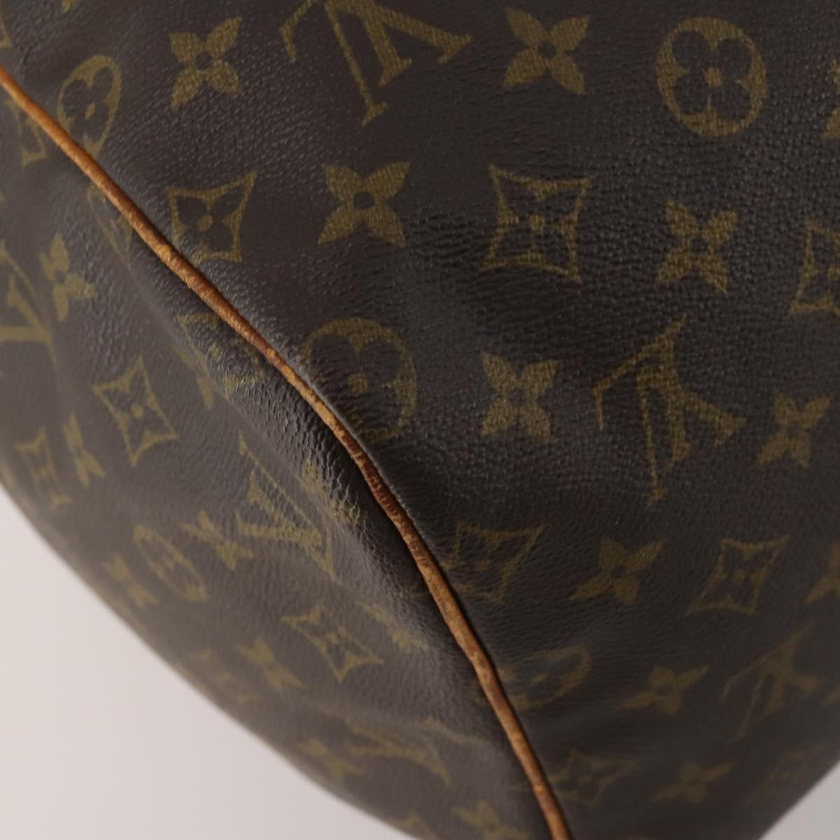LOUIS VUITTON Monogram Sac Souple 55 Boston Bag M41622 LV Auth 192745
