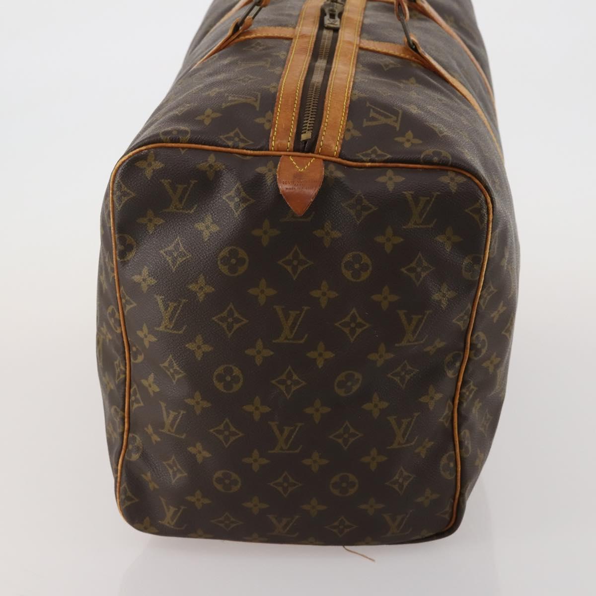 LOUIS VUITTON Monogram Sac Souple 55 Boston Bag M41622 LV Auth 192745