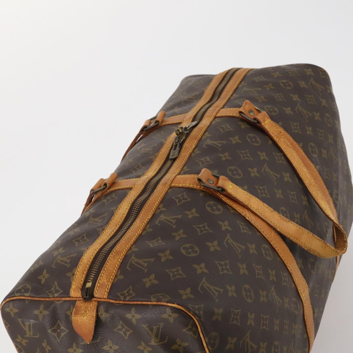 LOUIS VUITTON Monogram Sac Souple 55 Boston Bag M41622 LV Auth 192745