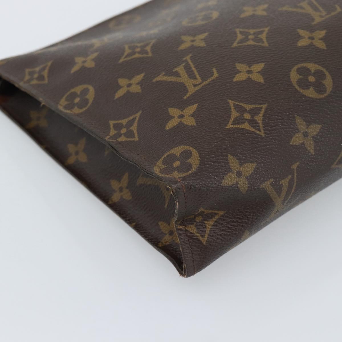 LOUIS VUITTON Monogram Poche Toilette 26 Pouch M47542 LV Auth 192767A