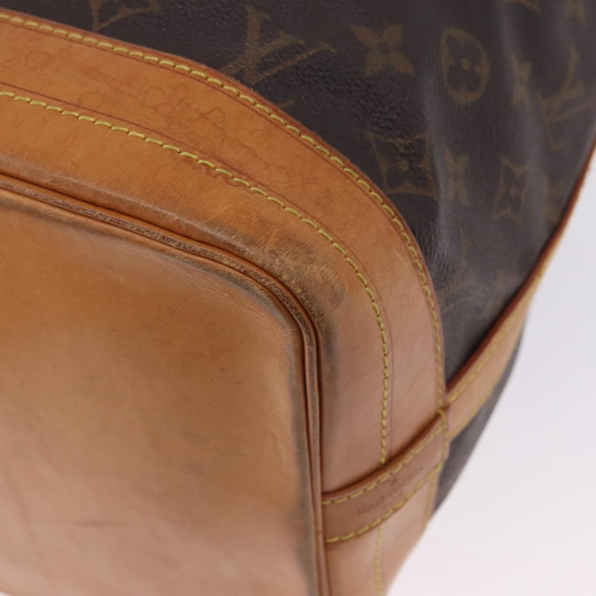 LOUIS VUITTON Monogram Noe Shoulder Bag M42224 LV Auth 192770A