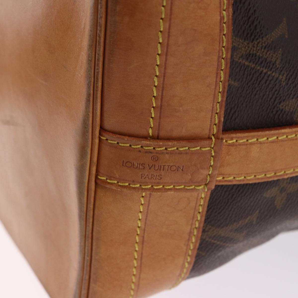 LOUIS VUITTON Monogram Noe Shoulder Bag M42224 LV Auth 192770A