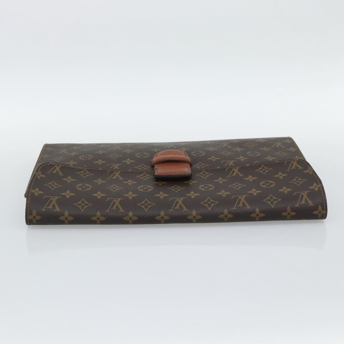 LOUIS VUITTON Monogram Posh Ministor Briefcase M53445 LV Auth 192773