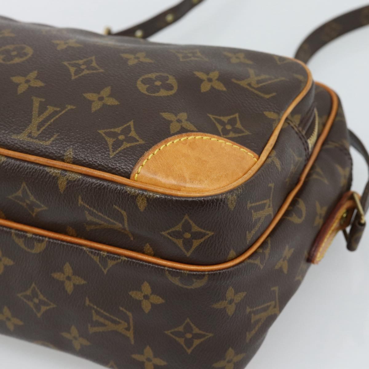 LOUIS VUITTON Monogram Nile Shoulder Bag M45244 LV Auth 192776A