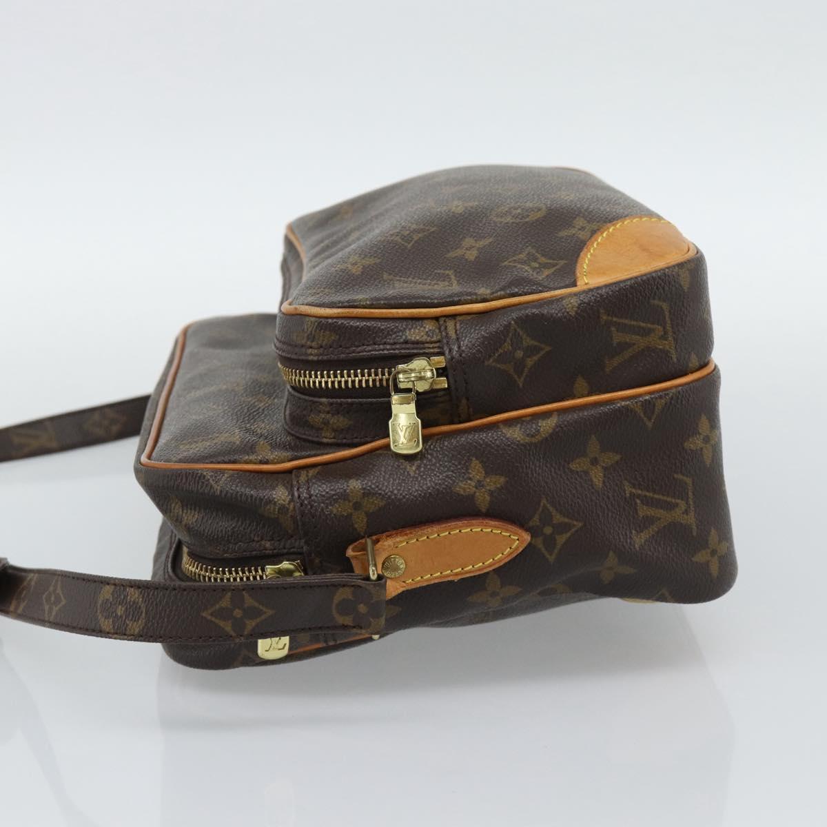 LOUIS VUITTON Monogram Nile Shoulder Bag M45244 LV Auth 192776A
