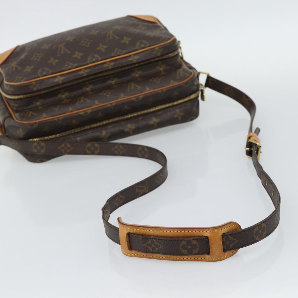 LOUIS VUITTON Monogram Nile Shoulder Bag M45244 LV Auth 192776A