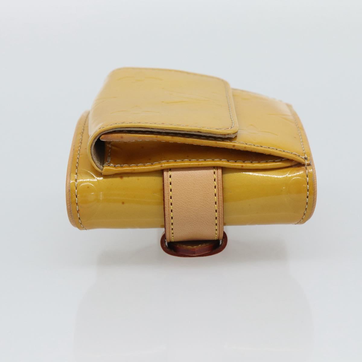LOUIS VUITTON Monogram Vernis Lafayette Street Purse Beige M91013 LV Auth 192777