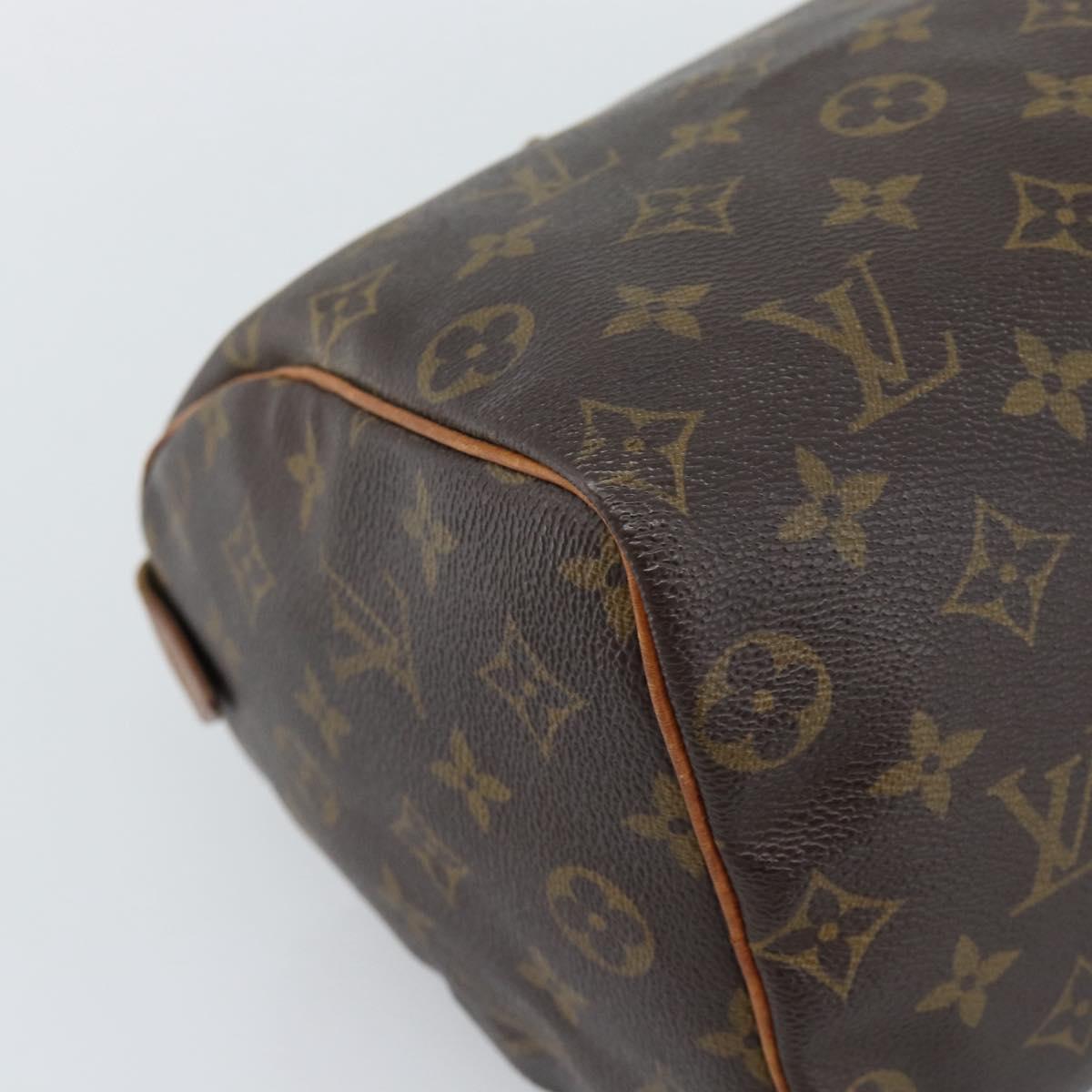 LOUIS VUITTON Monogram Speedy 25 Hand Bag M41528 LV Auth 192791