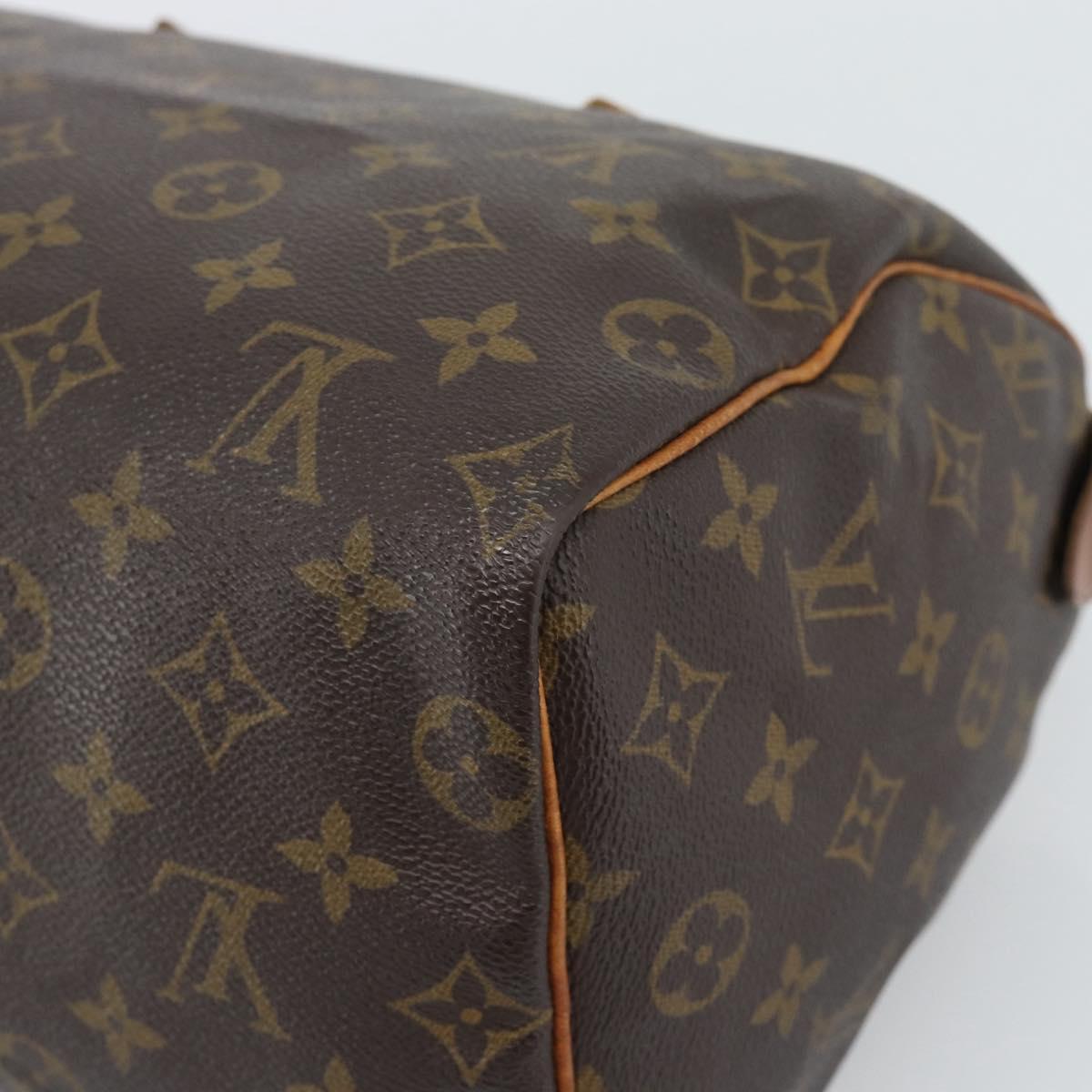 LOUIS VUITTON Monogram Speedy 25 Hand Bag M41528 LV Auth 192791