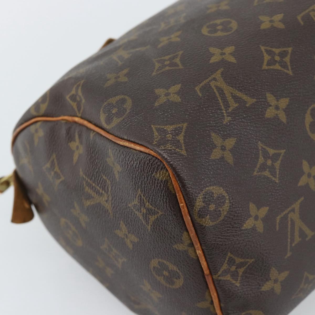LOUIS VUITTON Monogram Speedy 25 Hand Bag M41528 LV Auth 192791