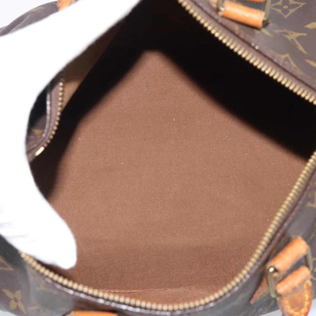 LOUIS VUITTON Monogram Speedy 25 Hand Bag M41528 LV Auth 192791