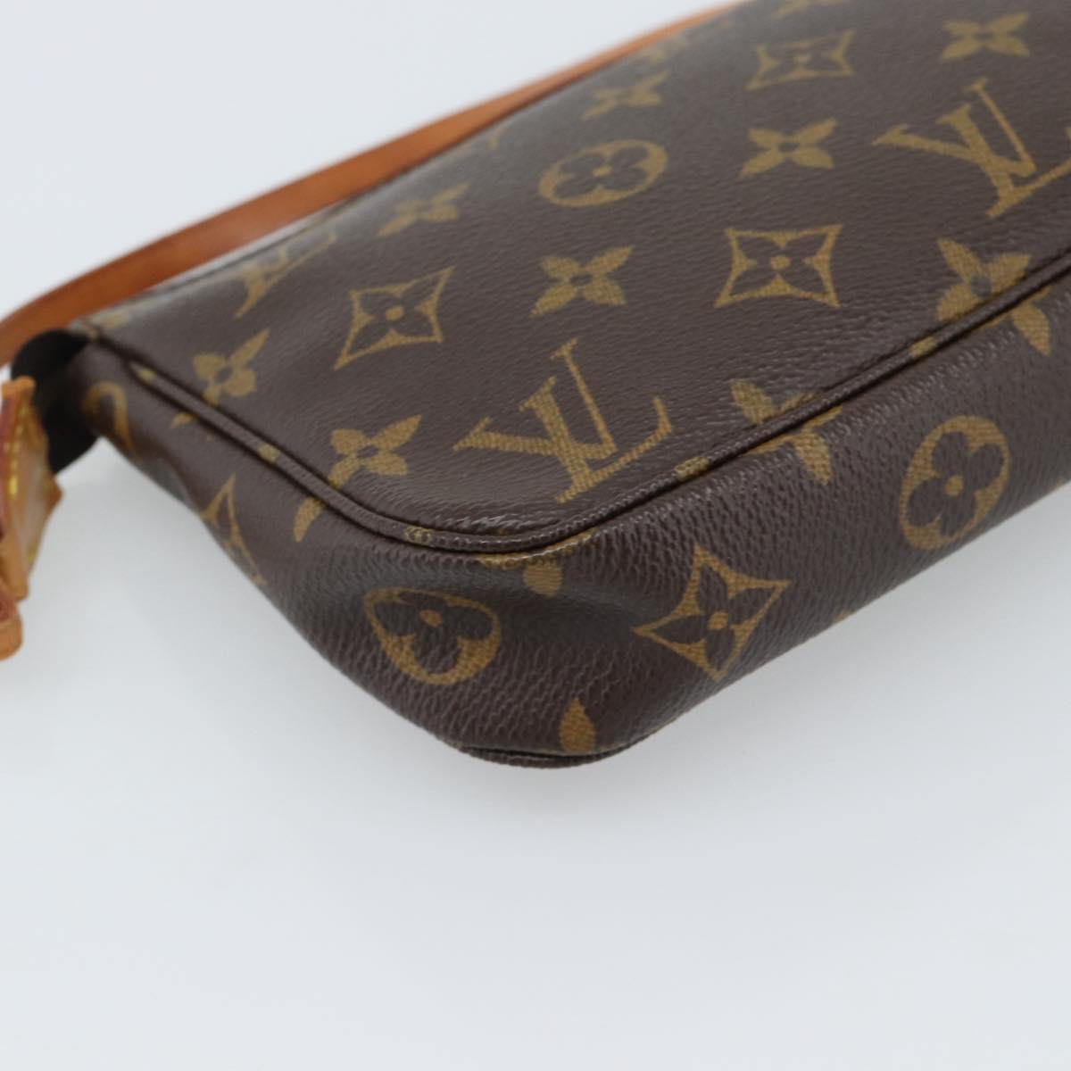 LOUIS VUITTON Monogram Pochette Accessoires Pouch M51980 LV Auth 192795