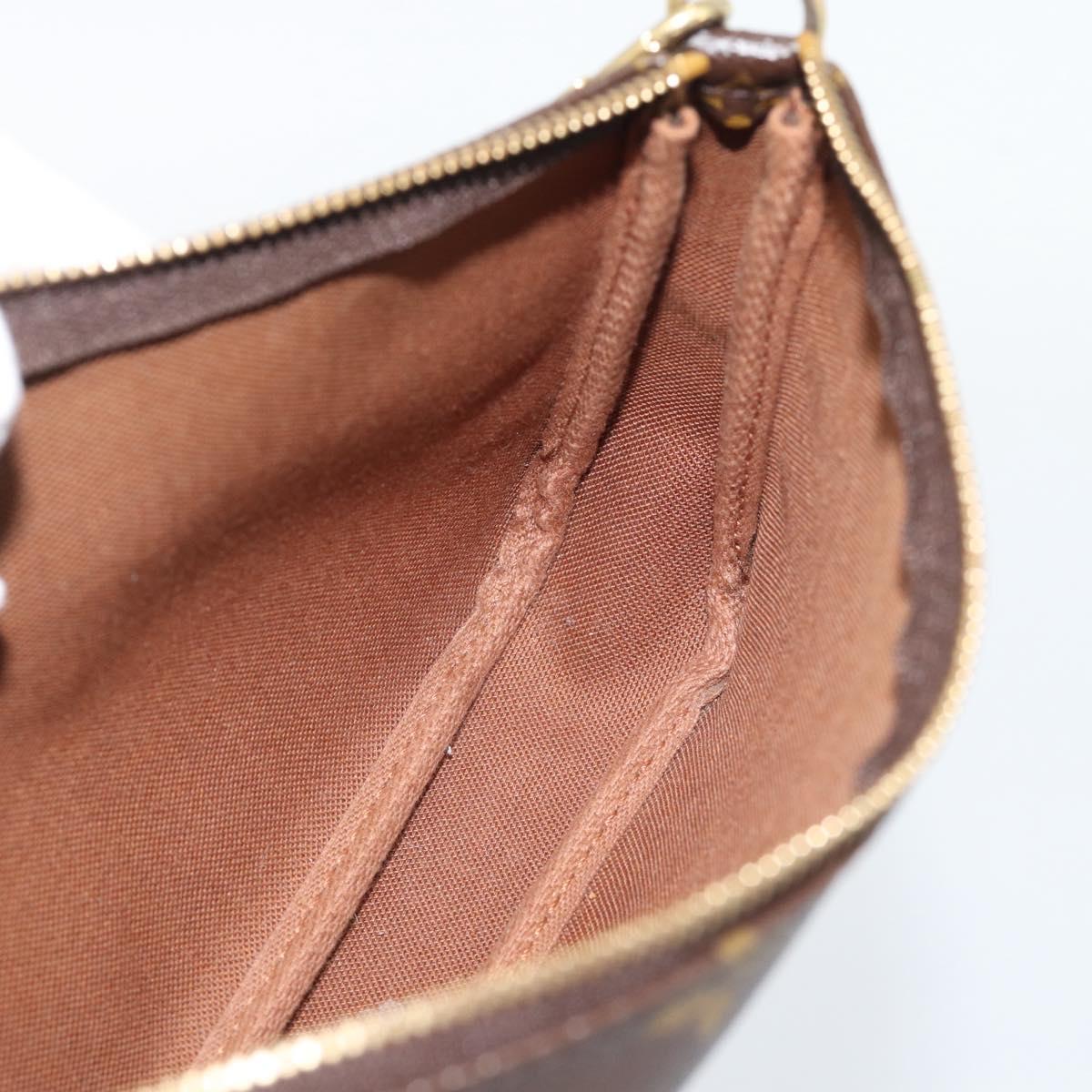 LOUIS VUITTON Monogram Pochette Accessoires Pouch M51980 LV Auth 192795