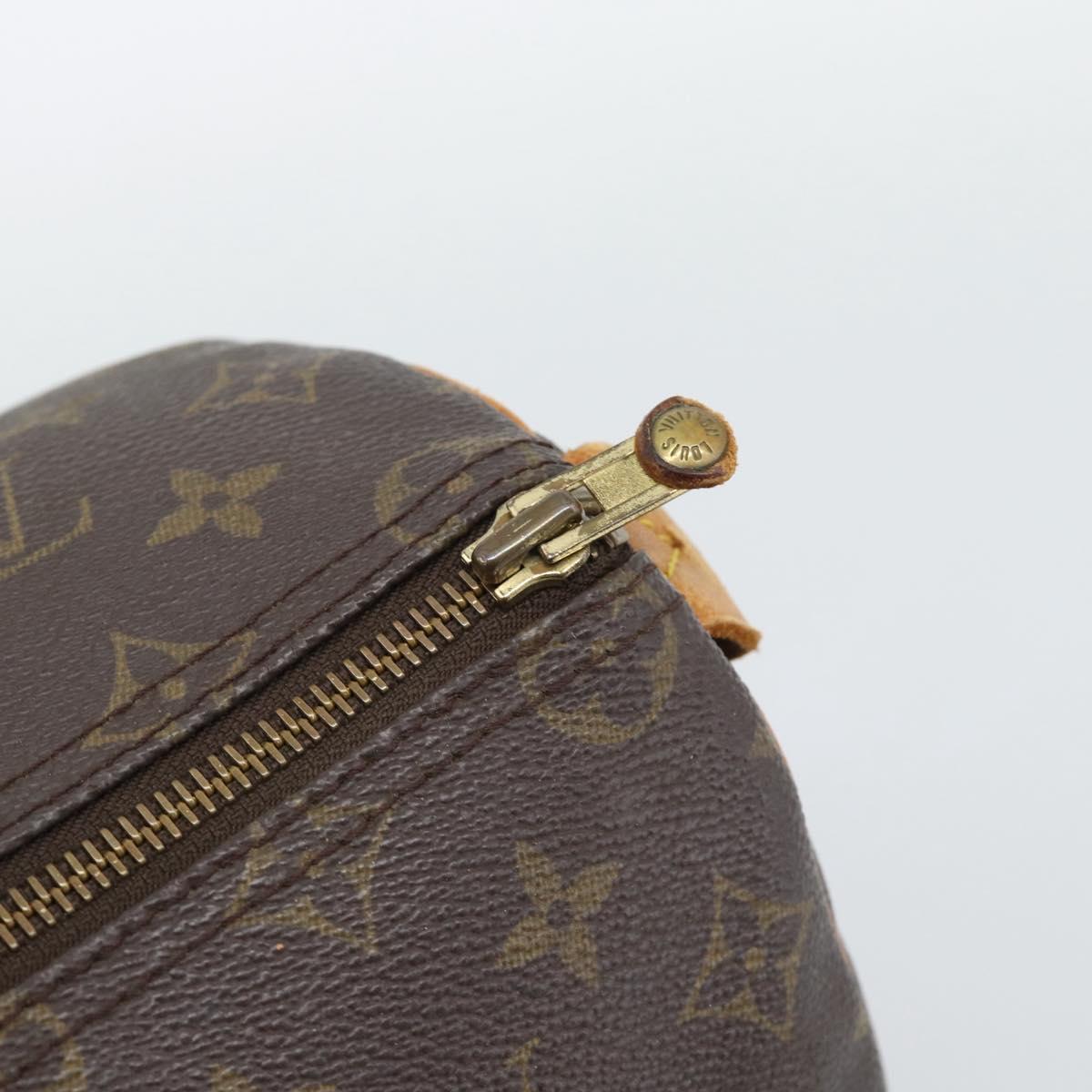 LOUIS VUITTON Monogram Speedy 35 Hand Bag M41524 LV Auth 192797