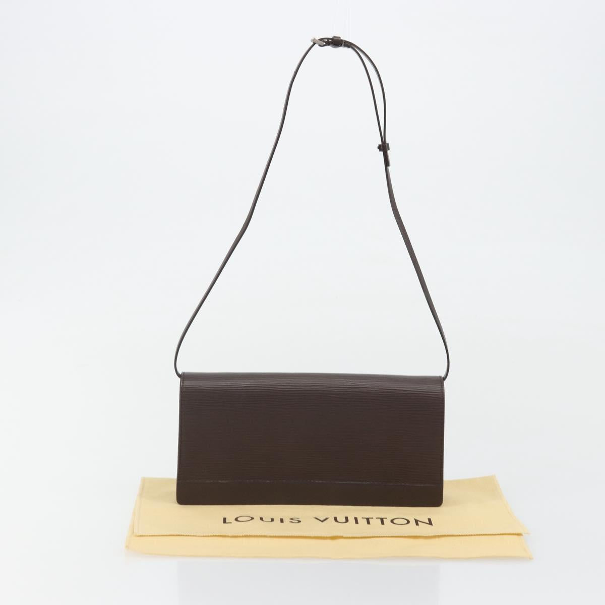 LOUIS VUITTON Epi Honfleur Shoulder Bag Mocha M5273C LV Auth 192811V