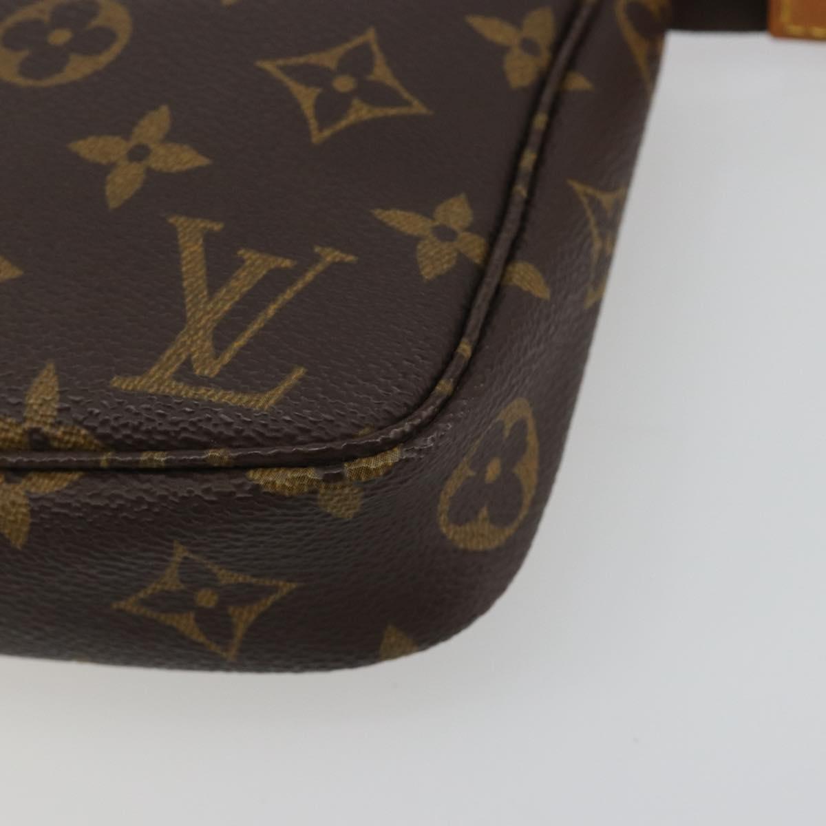 LOUIS VUITTON Monogram Pochette Accessoires Pouch M51980 LV Auth 192833V