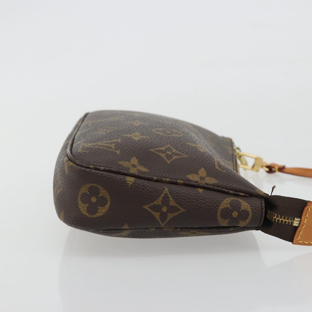 LOUIS VUITTON Monogram Pochette Accessoires Pouch M51980 LV Auth 192833V