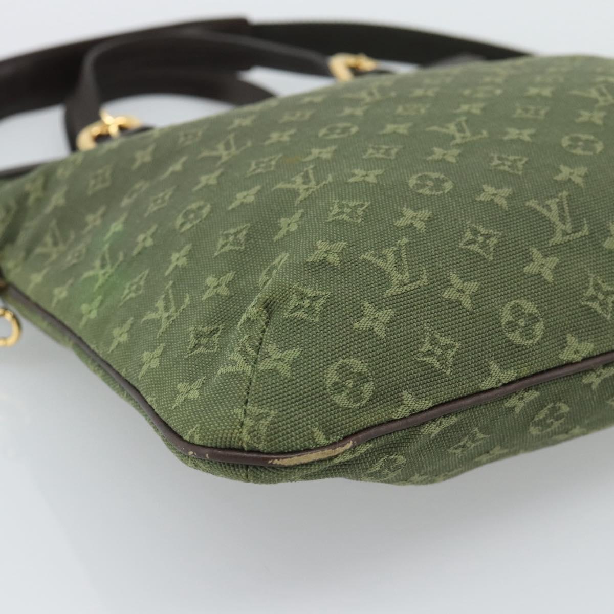 LOUIS VUITTON Monogram Mini Françoise Bag 2way TST Khaki M92422 LV Auth 192835A