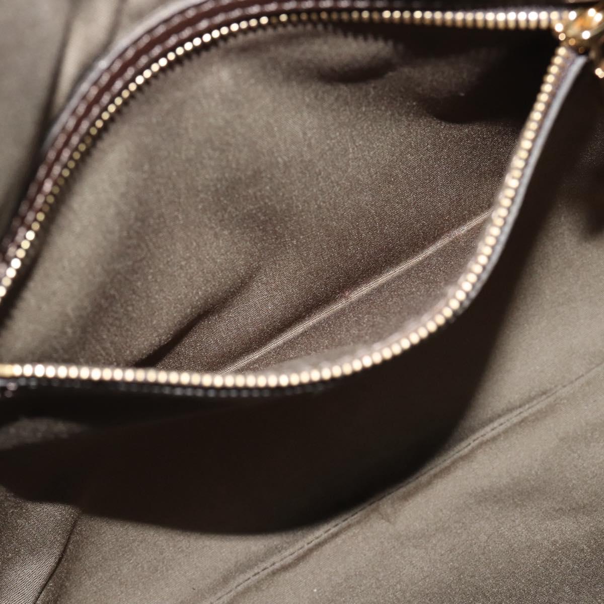LOUIS VUITTON Monogram Mini Françoise Bag 2way TST Khaki M92422 LV Auth 192835A