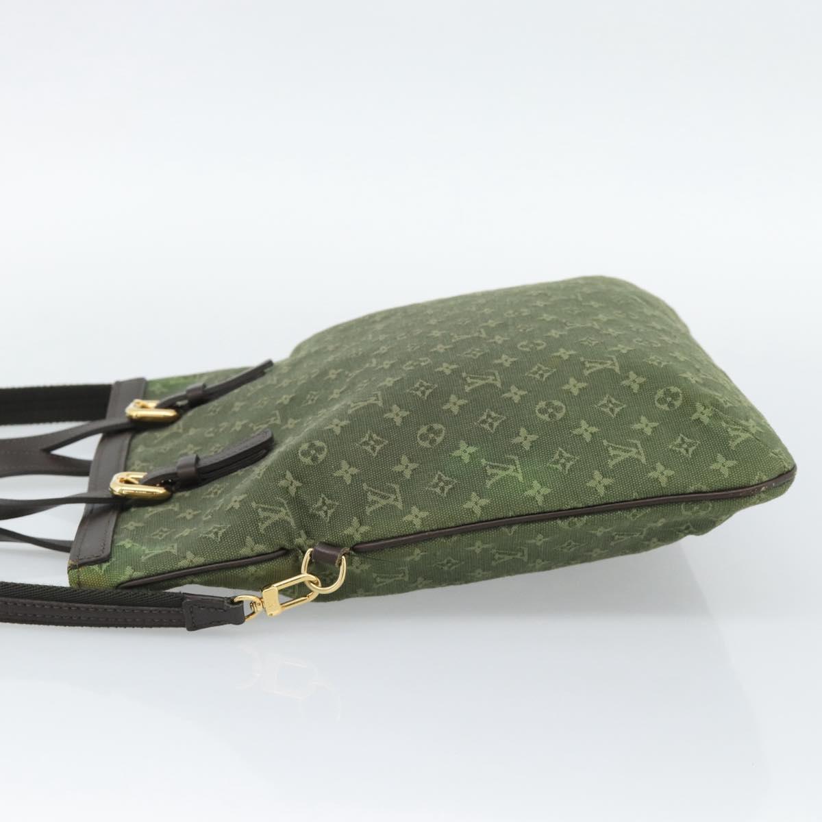 LOUIS VUITTON Monogram Mini Françoise Bag 2way TST Khaki M92422 LV Auth 192835A