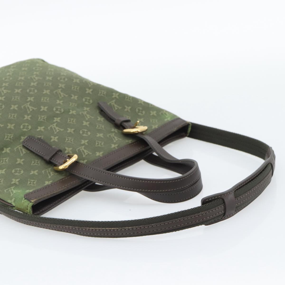 LOUIS VUITTON Monogram Mini Françoise Bag 2way TST Khaki M92422 LV Auth 192835A