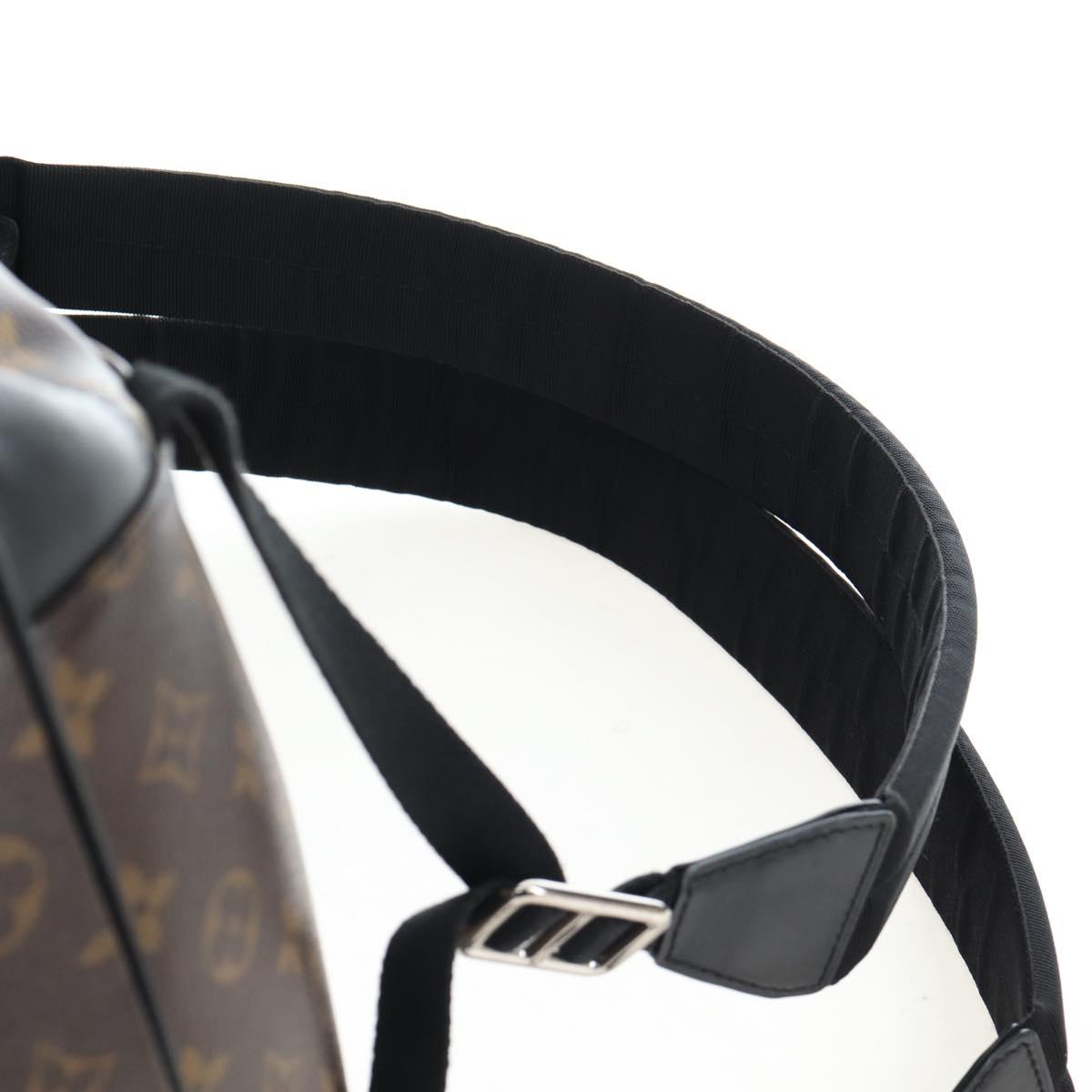 LOUIS VUITTON Monogram Macassar Christopher MM Backpack M43735 LV Auth 192839V